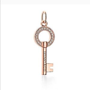 Tiffany & Co Modern Key Pendant